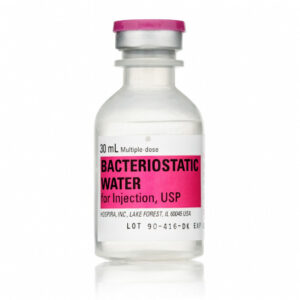 Hospira Bacteriostatic Water USP, 30 mL multiple-dose vial with pink flip-top cap